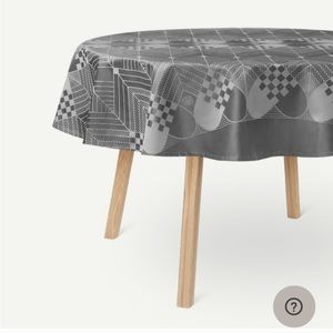 NWOT Georg Jensen Damask Round Christmas Tablecloth